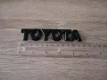 Toyota черен надпис малък шрифт, снимка 6