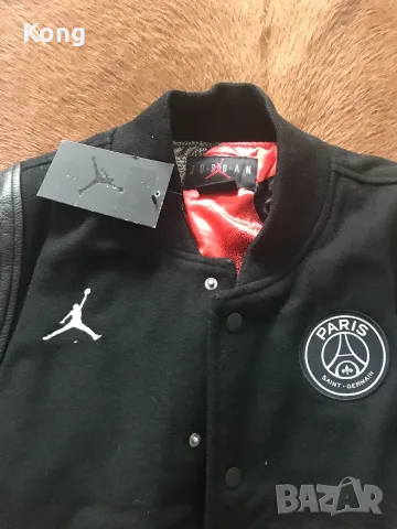 НОВО мъжко яке PSG Paris Saint Germain Nike Jordan down jacket Belstaff Белстаф пухено Сен Жермен