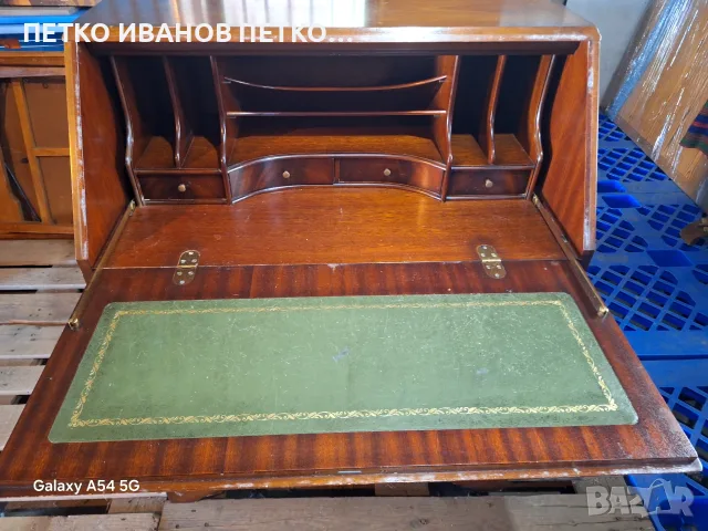 Скрин Комод Тоалетка от Орех, снимка 6 - Скринове - 56560689