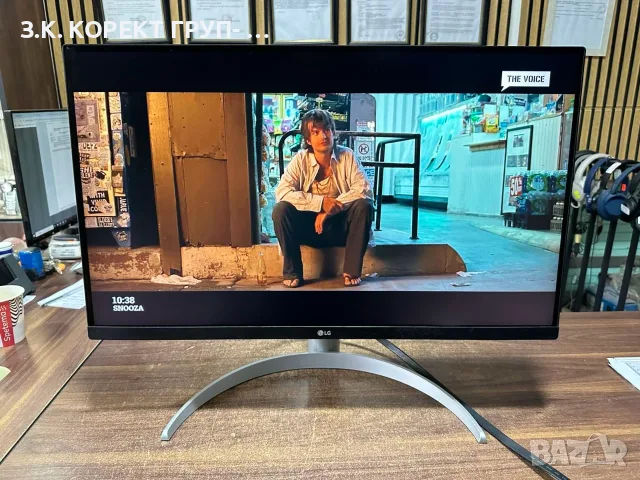 Монитор LG 27UP850K-W 27” 4K UHD IPS – White, снимка 5 - Монитори - 56621612