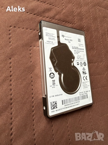 Хард Диск 1TB Seagate 2.5’’ на 100% Здраве, снимка 3 - Твърди дискове - 56641600
