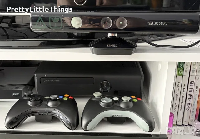 Комплект конзола Xbox 360 + Kinect