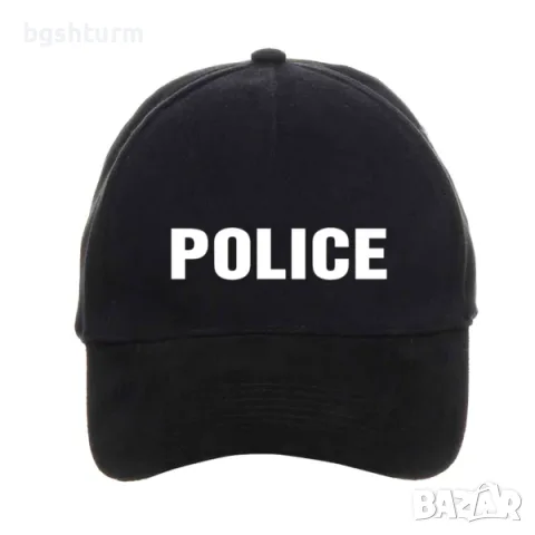 Лятна шапка POLICE черна