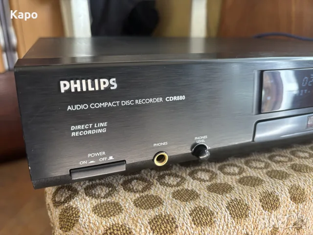 Philips CDR-880, снимка 3 - Декове - 56635504