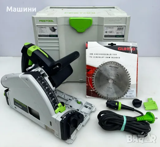 FESTOOL TS 55 REBQ - Потапящ циркуляр 1200W перфектен!