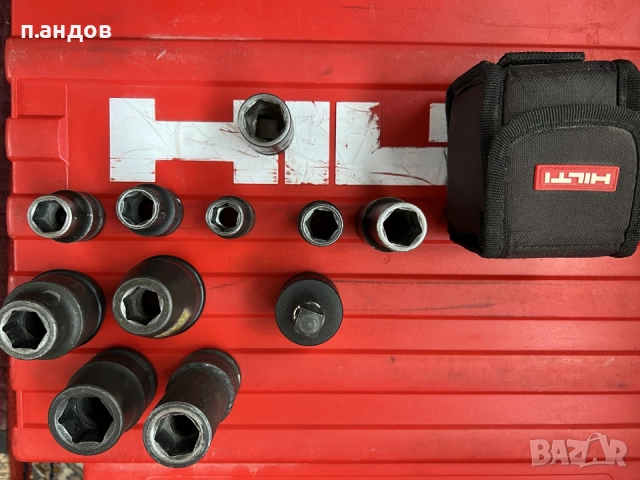 гайковерт Хилти мощен 3/4 22V, снимка 3 - Винтоверти - 56605468