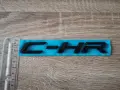 черен надпис емблема Toyota C-HR, снимка 3
