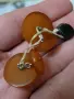 кехлибар. брошка. копчета от кехлибар.amber., снимка 15