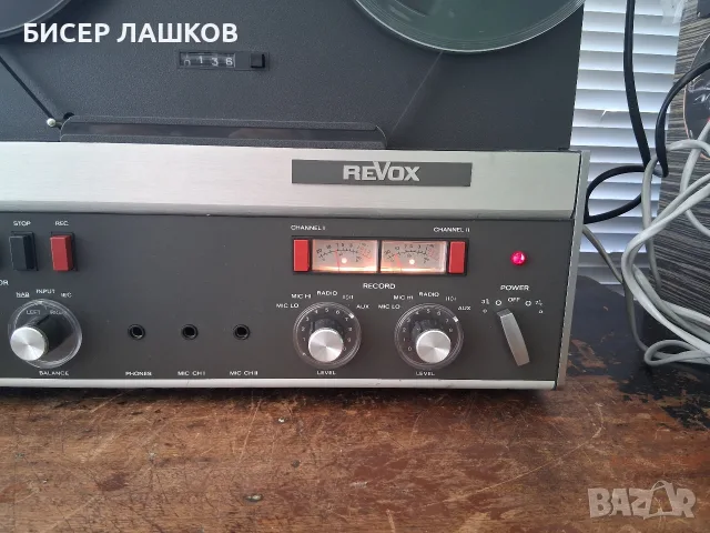 ReVoX A-77 ролков, снимка 3 - Ресийвъри, усилватели, смесителни пултове - 56638352