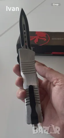 Автоматичен нож Microtech Combat trodon CUSTOM AUTO OTF, снимка 7 - Ножове - 56651452