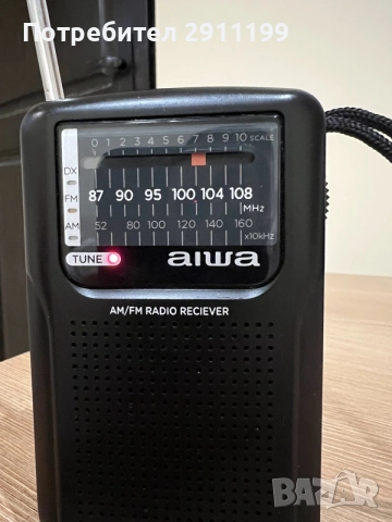 FM/AM радио Aiwa, снимка 6 - Радиокасетофони, транзистори - 56655978
