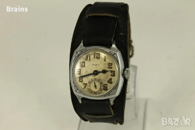 1920's ELGIN Американски Военен Часовник Отлично Работещ
