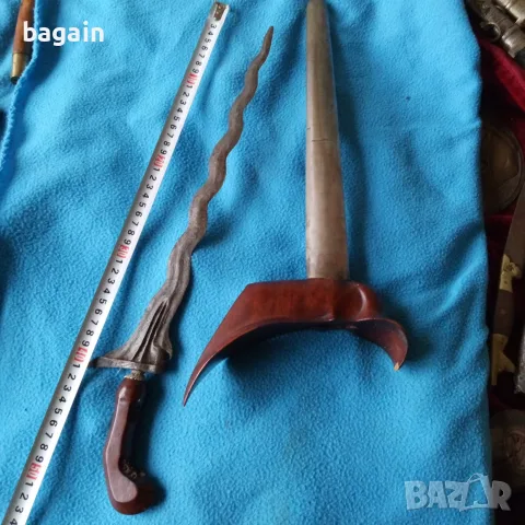Крис със сребърна кания., снимка 7 - Антикварни и старинни предмети - 56707473