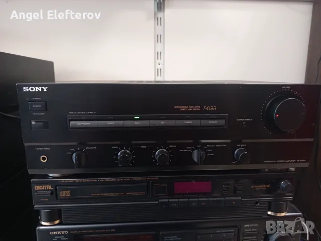 Sony F-419R stereo amp