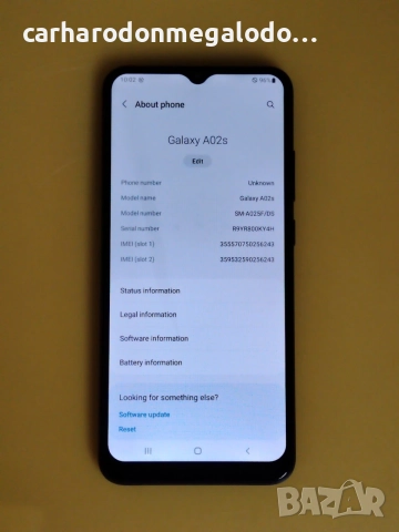 Samsung Galaxy A02s 64GB 4GB RAM Dual, снимка 3 - Samsung - 56744729