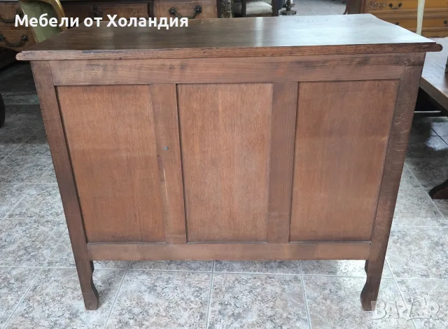 Дъбов скрин с 3 чекмеджета, снимка 5 - Скринове - 56725183