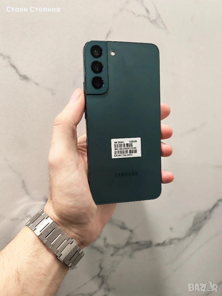 възможен бартер/Samsung galaxy S22+ Green , снимка 1