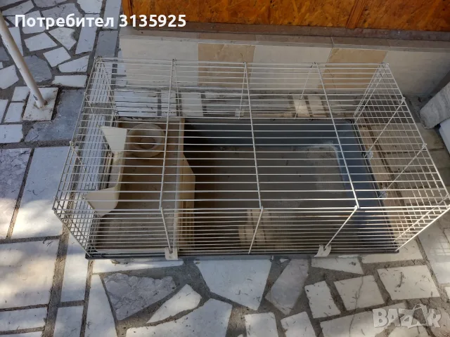 Клетка за домашен любимец зайче., снимка 3 - За гризачи - 56255529