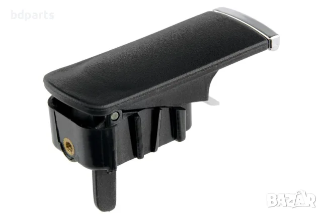 Дръжка за отваряне на жабка AUDI A4 B6 2000-2004, A4 B7 2004-2008, черна, без отвор за ключ,