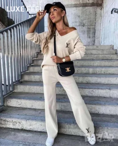Louis Vuitton ✨ Плетиво ✨ Дамски Комплект