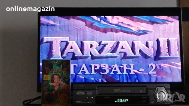 Видеокасети " Тарзан & Тарзан 2 " VHS, снимка 14 - Анимации - 56680705