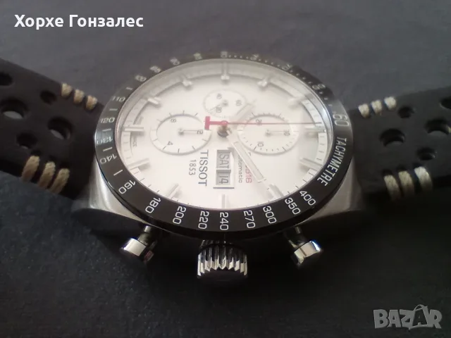 Tissot PRS 516 Automatic Chronograph, 45mm, снимка 5 - Мъжки - 56727904