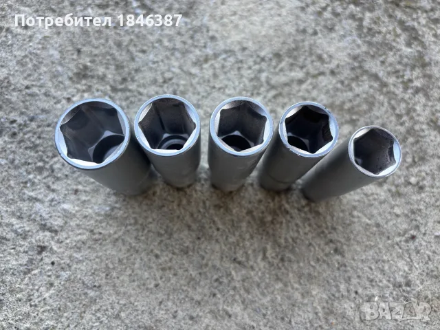 удължени вложки 1/2” KS Tools, снимка 2 - Ключове - 56636206
