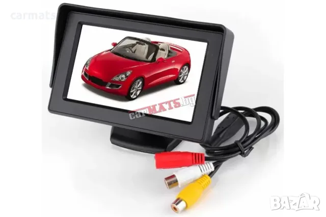 Цветен LCD дисплей 4,5" за камера за задно виждане