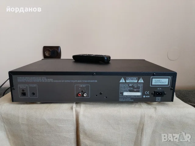 Качествен компакт диск плейър DENON dsd 755 ar, снимка 6 - Декове - 56553951