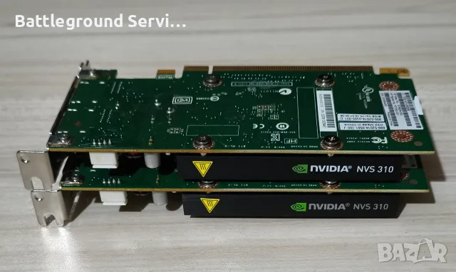 NVIDIA Quadro NVS310 2x512MB, снимка 2 - Видеокарти - 56631158