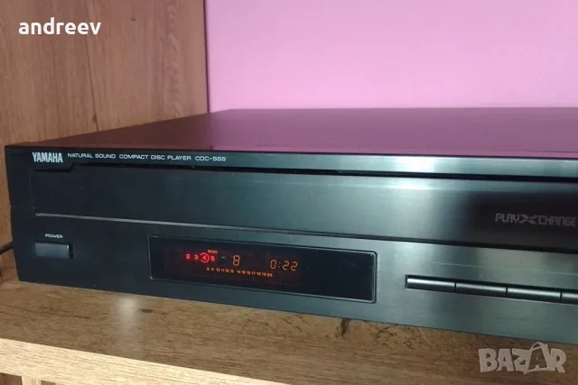 Yamaha CDC-555 CD чейнджър, снимка 4 - Аудиосистеми - 56624476