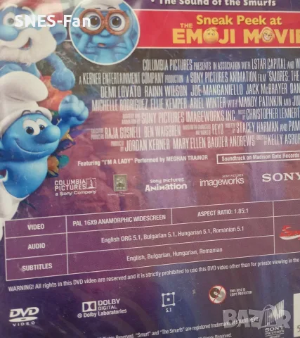 DVD Smurfs - The Lost Village , снимка 3 - DVD филми - 56555787