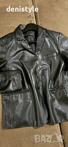 Zara кожено сако M размер , снимка 7 - Сака - 56616532