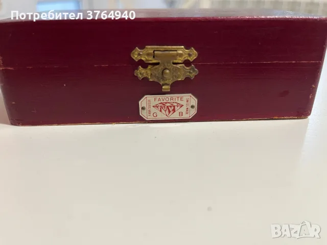 Старинна швейцарска часовникарска кутия FAVORITE GB – Swiss Made