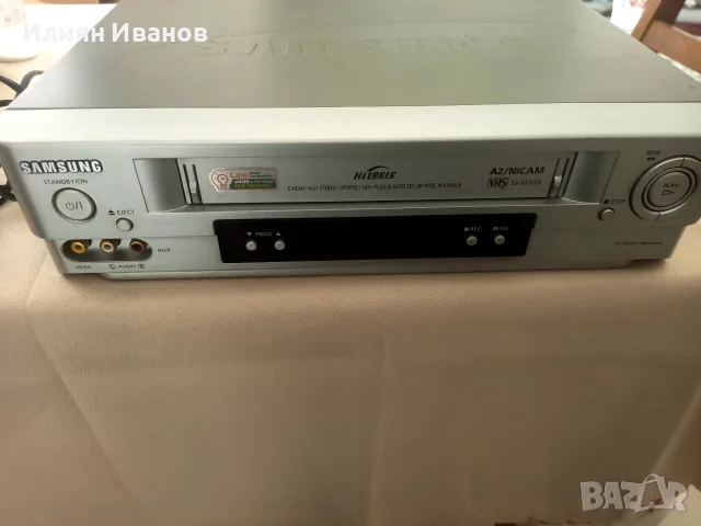 VHS Samsung SV-651GX , снимка 2 - Плейъри, домашно кино, прожектори - 56635339