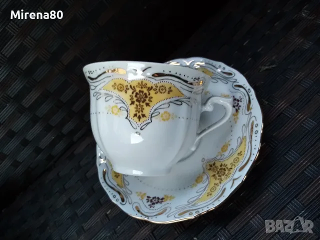 * Изида * - луксозен сервиз за ЧАЙ нов !, снимка 9 - Сервизи - 56639028
