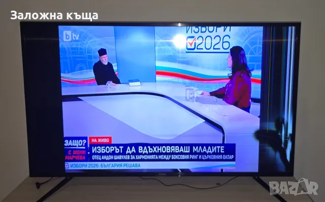 Smart TV Samsung 48" с дефект, снимка 4 - Телевизори - 56706728