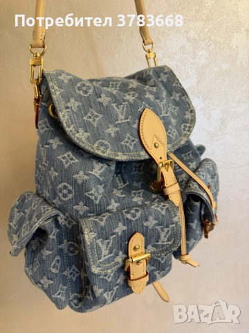 СТИЛНА ДЪНКОВА РАНИЦА В СТИЛ LOUIS VUITTON , снимка 7 - Раници - 56644613