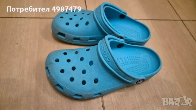 Сини сандали Crocs 100% оригинални. Закупени от Германия. Използвани. За дете. Сини. Много удобни за