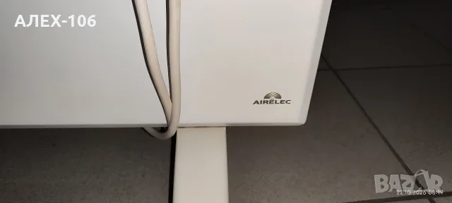 Конвектор AIRELEC и Мини печка ROVUT , снимка 2 - Отоплителни печки - 56606758
