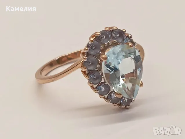 Руско злато. Пръстен , снимка 2 - Пръстени - 56564581