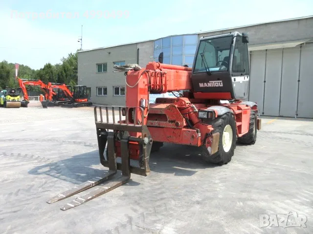 CHARIOT TÉLESCOPIQUE MANITOU MRT 1850, снимка 2 - Индустриална техника - 56730528