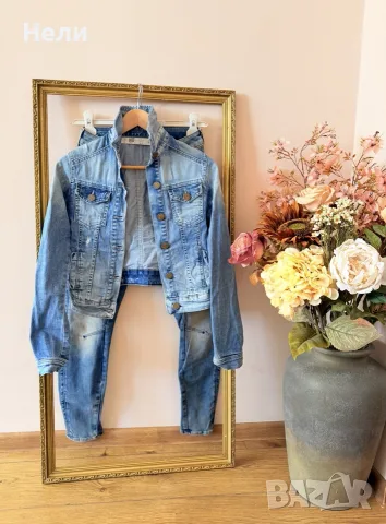 G-Star Raw Дамски нови дънки и яке, снимка 13 - Дънки - 56736757