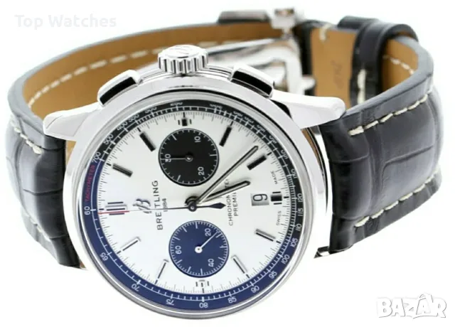 Breitling Premier Chronograph "Panda" 42mm Steel, снимка 7 - Мъжки - 56617193