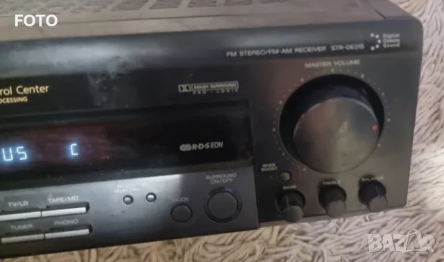 Sony  STR .DE-315, снимка 3 - Ресийвъри, усилватели, смесителни пултове - 56661272