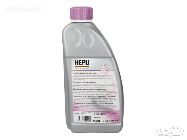 Антифриз-концентрат HEPU® P999 - G13 (лилав) - концентрат 1,5L