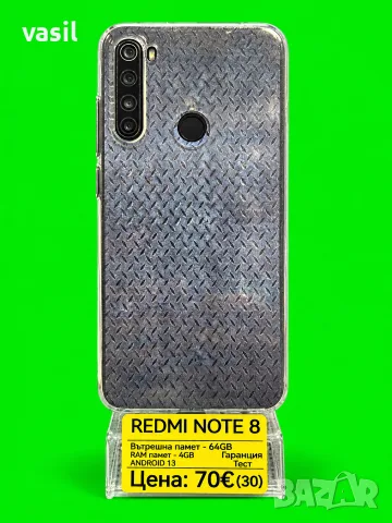 Xiaomi Redmi Note 8 – 64GB / 4GB RAM, снимка 2 - Xiaomi - 56739308