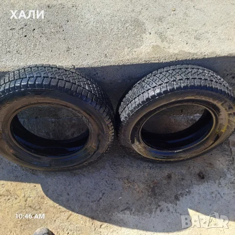 2 ЗИМНИ ГУМИ ПОЧТИ НОВИ! 195/70 R 15 C