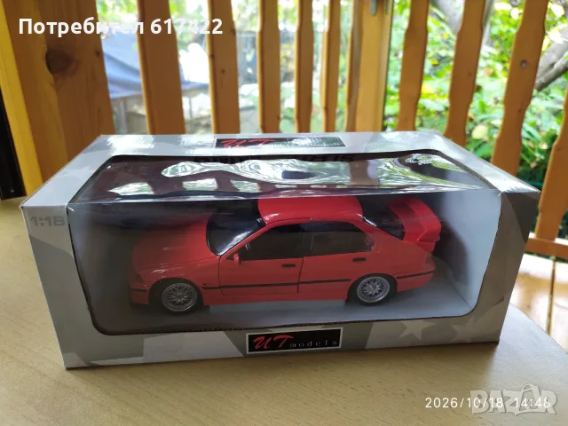  1:18 BMW 318is UT Models, снимка 2 - Колекции - 56553403