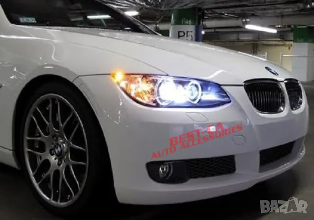 Специализирани H8 LED маркери за фабрични „Ангелски очи“ на BMW E60 E61 E70 E71 E87 E90 E92, снимка 6 - Аксесоари и консумативи - 56621793